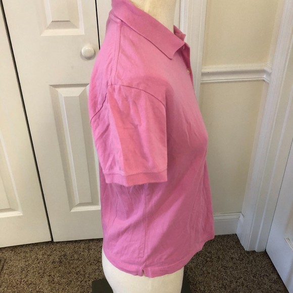 Lilly Pulitzer Polo Shirt - M - Pink - EUC - Picture 5 of 8